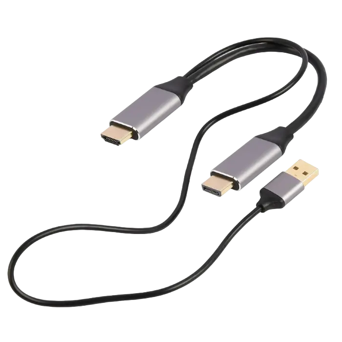 Adapter DP M to HDMI M Active 4K Cablexpert "A-HDMIM-DPM-01" Display port male to HDMI male