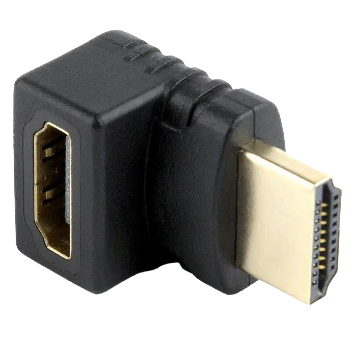 Adapter HDMI M to HDMI F 270 degrees, Cablexpert "A-HDMI270-FML"