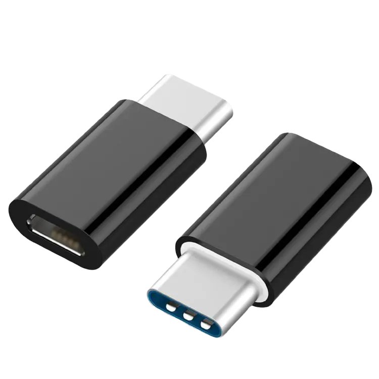 Adapter Type-C male/Micro USB female, CM/mF, Cablexpert, A-USB2-CMmF-01