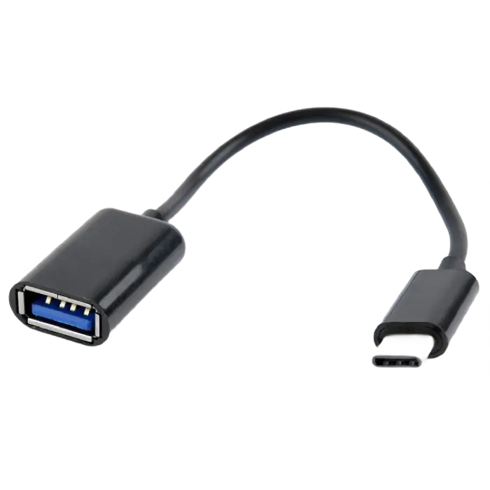 Adapter Type-C male/ USB2.0 female 20cm, CM/AF, Cablexpert, A-OTG-CMAF2-01