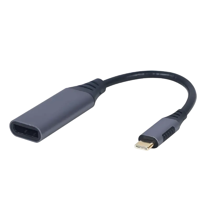 Cablexpert Adapter Type-C to DP socket 0.15m Cablexper, 4K at 60 Hz, A-USB3C-DPF-01