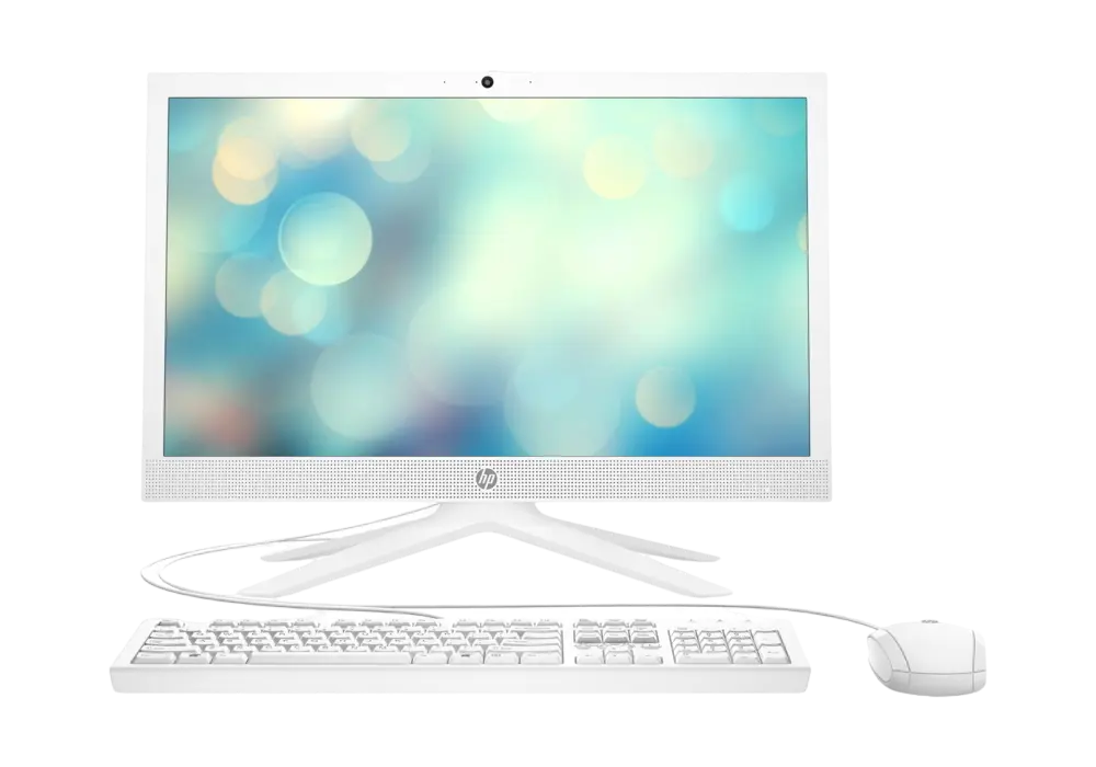 HP AIO 21 White (20.7" FHD Celeron J4025 2.0-2.9GHz, 4GB, 128GB, W11Home)