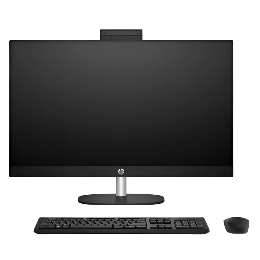 HP AIO 27-cr0042ci Black (27" FHD IPS Ryzen 5 7520U 2.8-4.3GHz, 16GB, 512GB, wireless KB&MS, Free DO