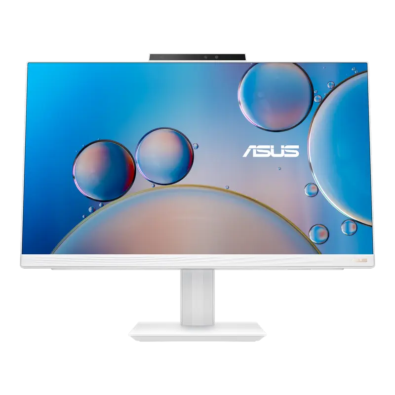 ASUS AiO A5402 White (23.8" FHD IPS Core 3-100U 1.2-4.7GHz, 8GB, 512GB, Easily Upgradable, wired KB&