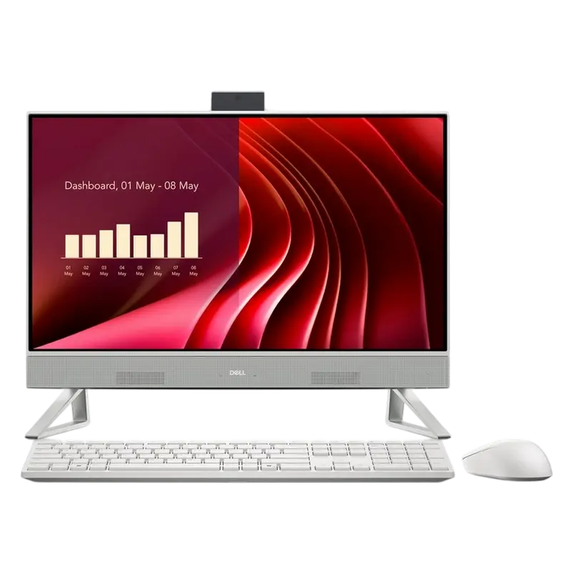 AIO EC24250 White (23,8" FHD WVA, Core i5-1334U 1.3-4.6GHz, 16GB, 512GB SSD, Wireless KB&MS, Wi