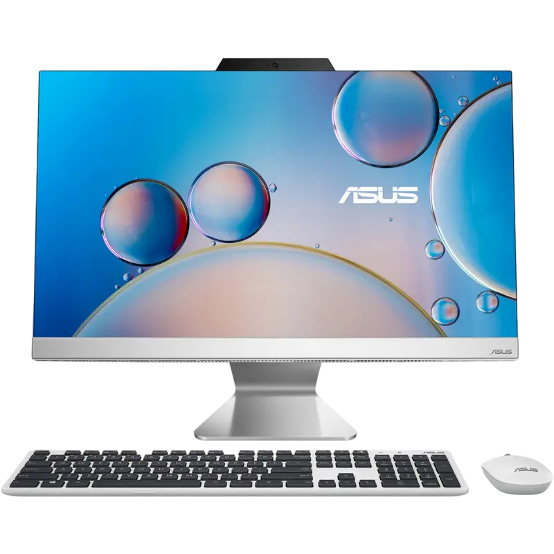 ASUS AiO F3402 White (23,8" FHD IPS Ryzen 5 7520U 2.8-4.3GHz, 16GB, 512GB, wireless KB&MS, No OS)