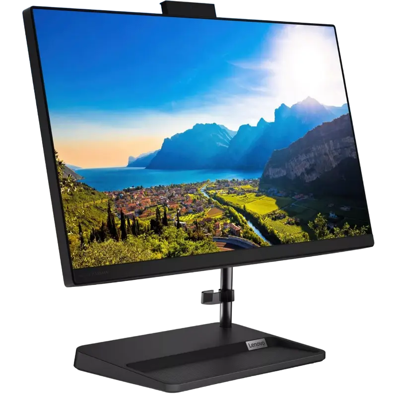 Lenovo IdeaCentre 3 24IAP7 All-in-One 23.8" FHD IPS Core i7-13620H 8GB 1TB SSD, vedere posterioară