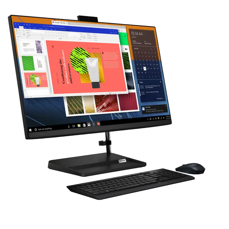Lenovo IdeaCentre 3 27ALC6 All-in-One 27 inch FHD IPS Ryzen 7 7730U 16GB 1TB SSD, imagine suplimentară 11