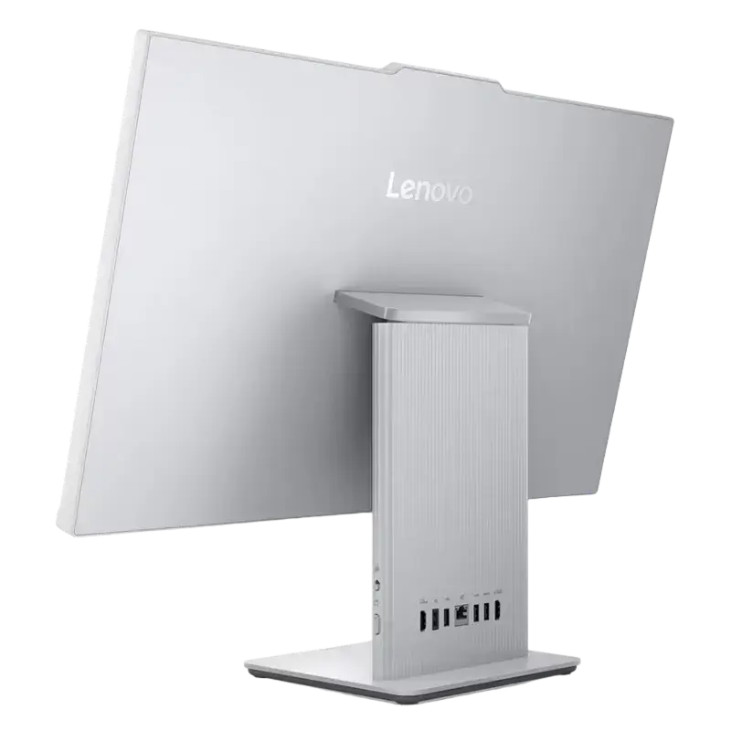 Computer All-in-One Lenovo IdeaCentre 3 27ARR9, 27 inch FHD IPS, Ryzen 5 7535HS, 16GB, 512GB SSD, Cloud Grey, detaliu interfață