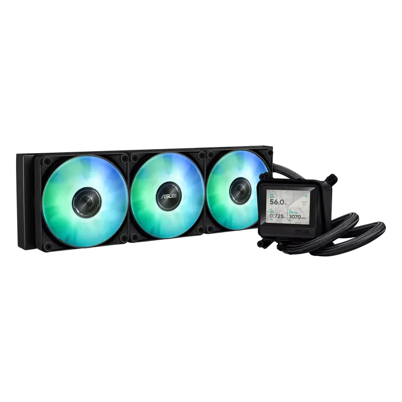 Cooler lichid CPU Asus MAX GAMING LC 360 ARGB LCD 3x120mm
