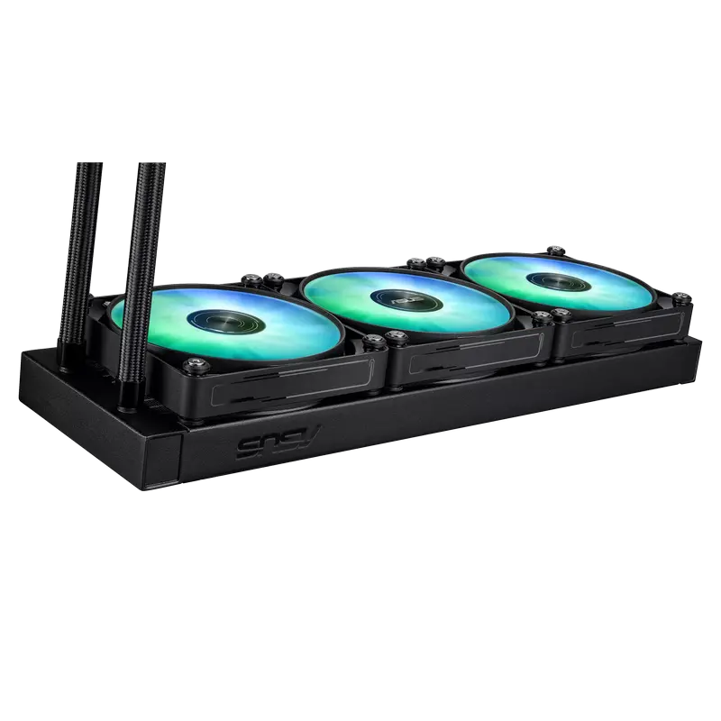 Cooler lichid CPU Asus MAX GAMING LC 360 ARGB LCD 3x120mm, imagine suplimentară 8