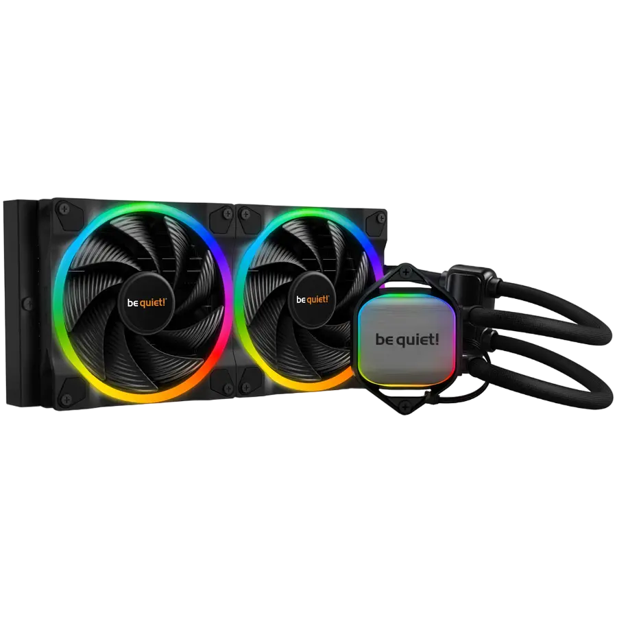 be quiet! AIO Liquid Cooling be quiet! "Pure Loop 2 FX 280mm" (10.8-32.8dB, 2x140mm, PWM, 2500RPM, 71.7 CFM, P