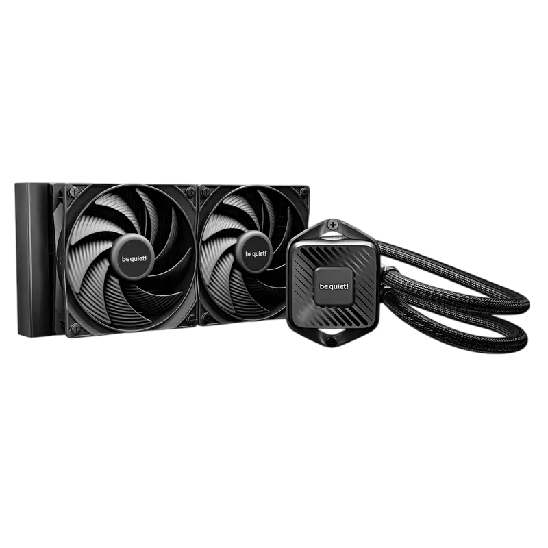 be quiet! AIO Liquid Cooling be quiet! "Pure Loop 3 240mm" (15.4-35.2dB, 2x120mm, PWM, 2100RPM, 59.6 CFM, Pu