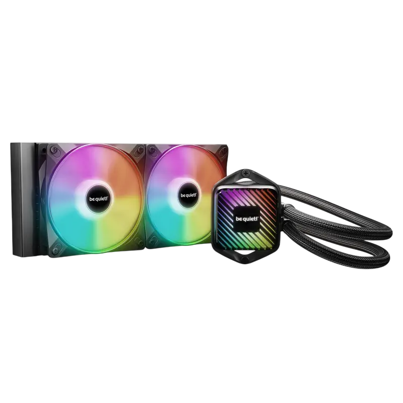 be quiet! AIO Liquid Cooling be quiet! "Pure Loop 3 LX 240mm" (15.4-35.2dB, 2x120mm, PWM, 2100RPM, 61.8 CFM
