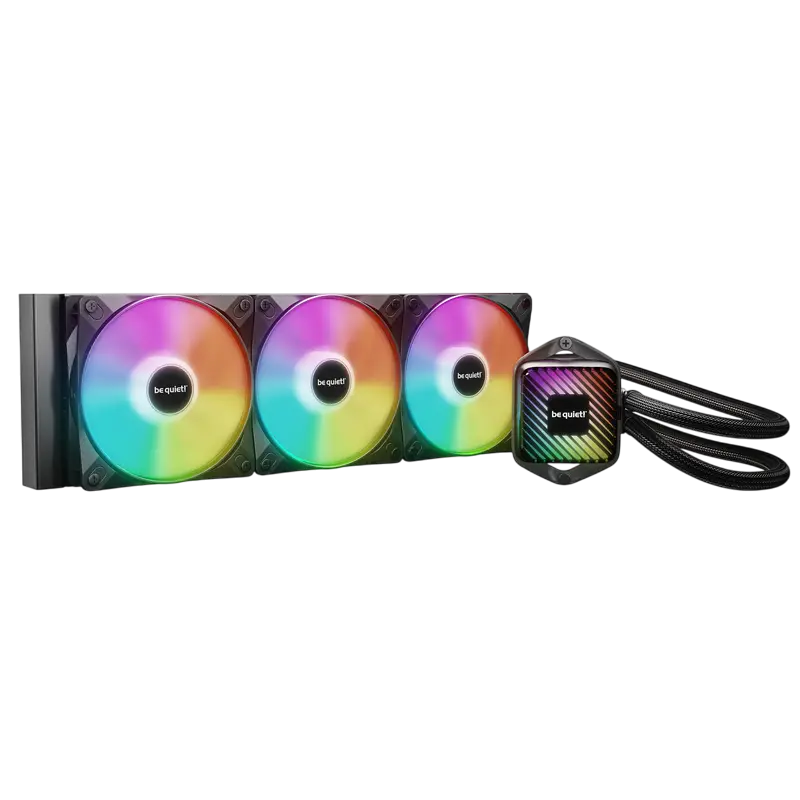 be quiet! AIO Liquid Cooling be quiet! "Pure Loop 3 LX 360mm" (15.4-37.2dB, 3x120mm, PWM, 2100RPM, 61.8 CFM