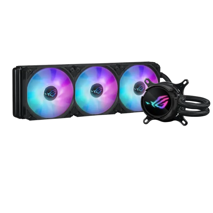 Cooler lichid AIO Asus ROG Strix LC III 360 ARGB, 3x120 mm