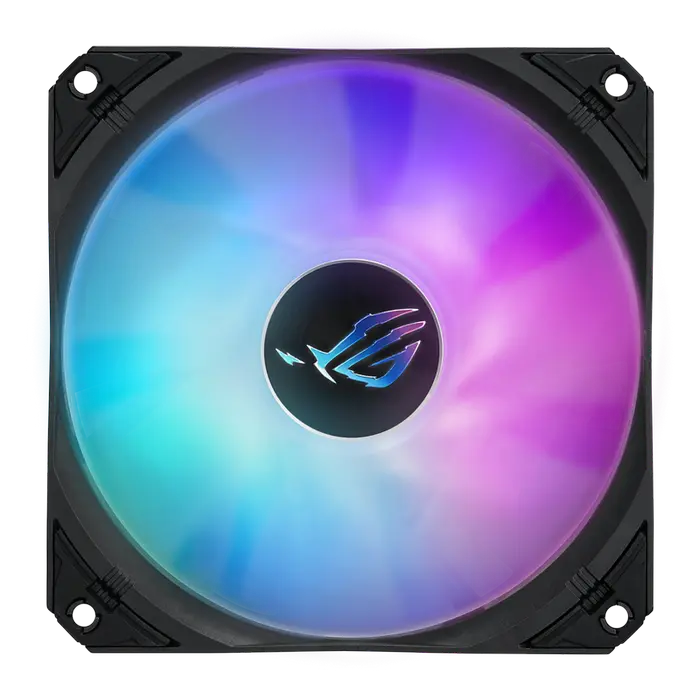 Cooler lichid AIO Asus ROG Strix LC III 360 ARGB, 3x120 mm, vedere laterală