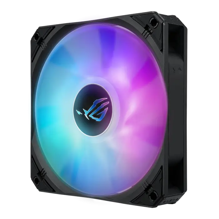 Cooler lichid AIO Asus ROG Strix LC III 360 ARGB, 3x120 mm, detaliu interfață
