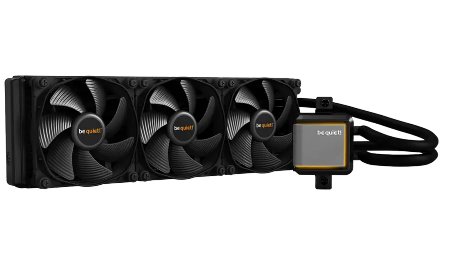 be quiet! AIO Liquid Cooling be quiet! "Silent Loop 2 360mm" (17,7-39.8dB, 3x120mm, PWM, 2200RPM, 73.4 CFM, Pu