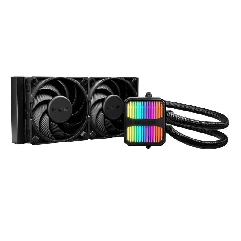 be quiet! AIO Liquid Cooling be quiet! "Silent Loop 3 240mm" (19,8-38.8dB, 3x120mm, PWM, 2500RPM, 76.7 CFM, Pu