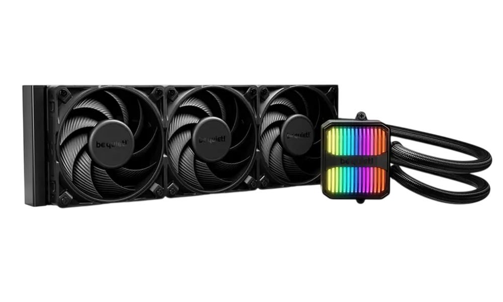 be quiet! AIO Liquid Cooling be quiet! "Silent Loop 3 360mm" (19,8-38.8dB, 3x120mm, PWM, 2500RPM, 76.7 CFM, Pu