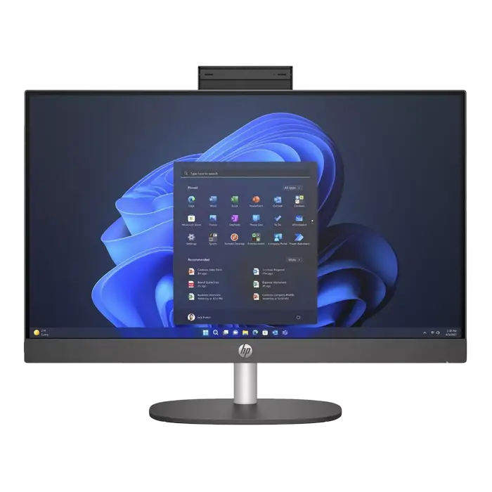 HP AIO ProOne 245 G10 Black (23,8" FHD IPS Ryzen 5 7520U 2.8-4.3GHz, 16GB, 512GB, wired KB&MS, Free