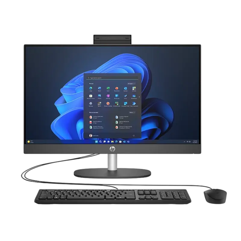 HP AIO ProOne 245 G10 Black (23,8" FHD IPS Ryzen 3 7320U 2.4-4.1GHz, 8GB, 512GB, wired KB&MS, FreeDO