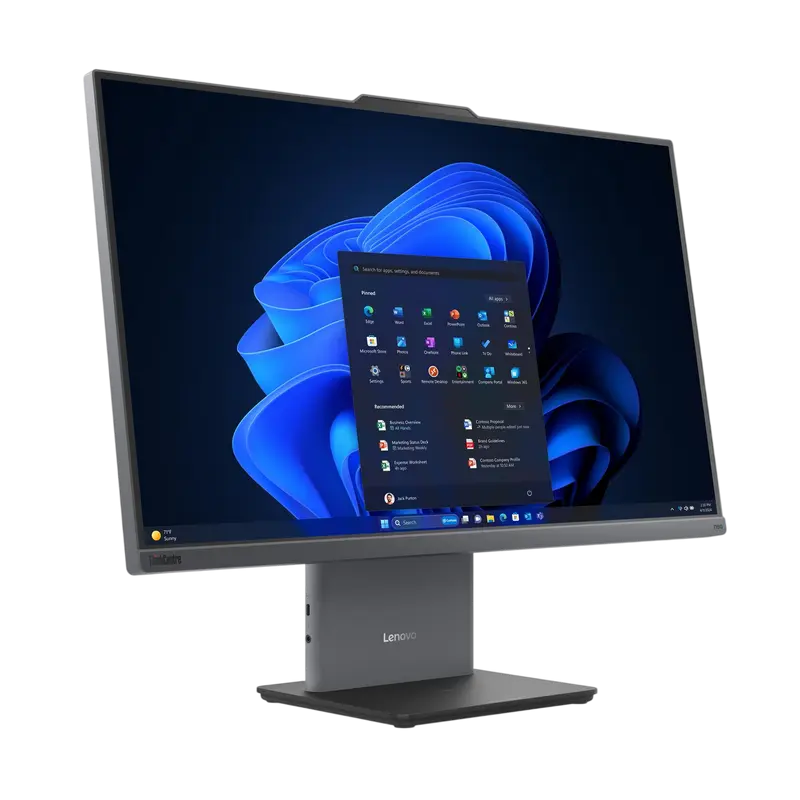 All-in-One Lenovo ThinkCentre neo 55a Gen 6 23.8" FHD IPS Ryzen 5 220 16GB 512GB SSD, imagine suplimentară 8