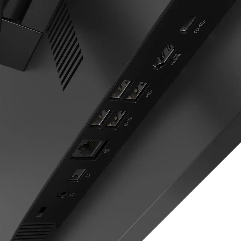 Calculator All-in-One Lenovo V105 23,8 inch Ryzen 5 16/512 GB Negru, vedere alternativă