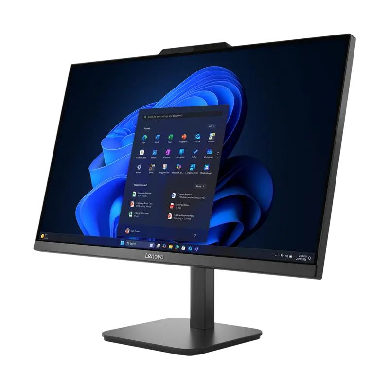 Calculator All-in-One Lenovo V105 23,8 inch Ryzen 5 16/512 GB Negru, imagine suplimentară 7