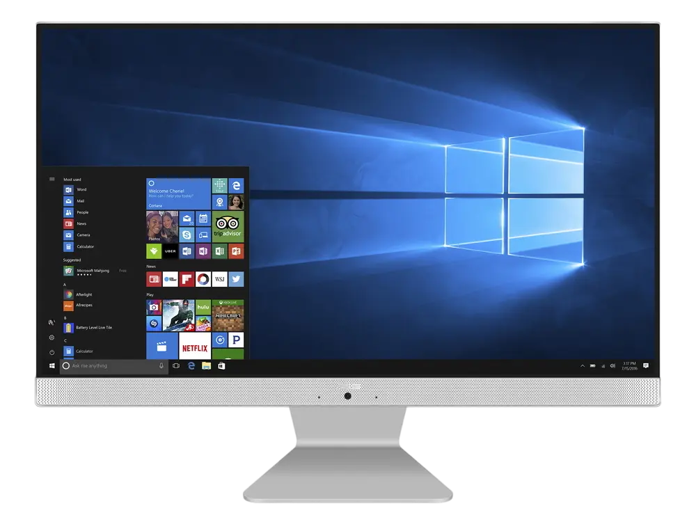 ASUS AiO V241 White (23.8"FHD IPS Pentium Gold 7505 3.5GHz, 4GB, 128GB, Win11Pro, no KB&MS)