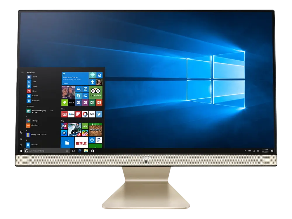 ASUS AiO V241 Black (23.8"FHD IPS Pentium Gold 7505 3.5GHz, 8GB, 256GB, Endless OS)