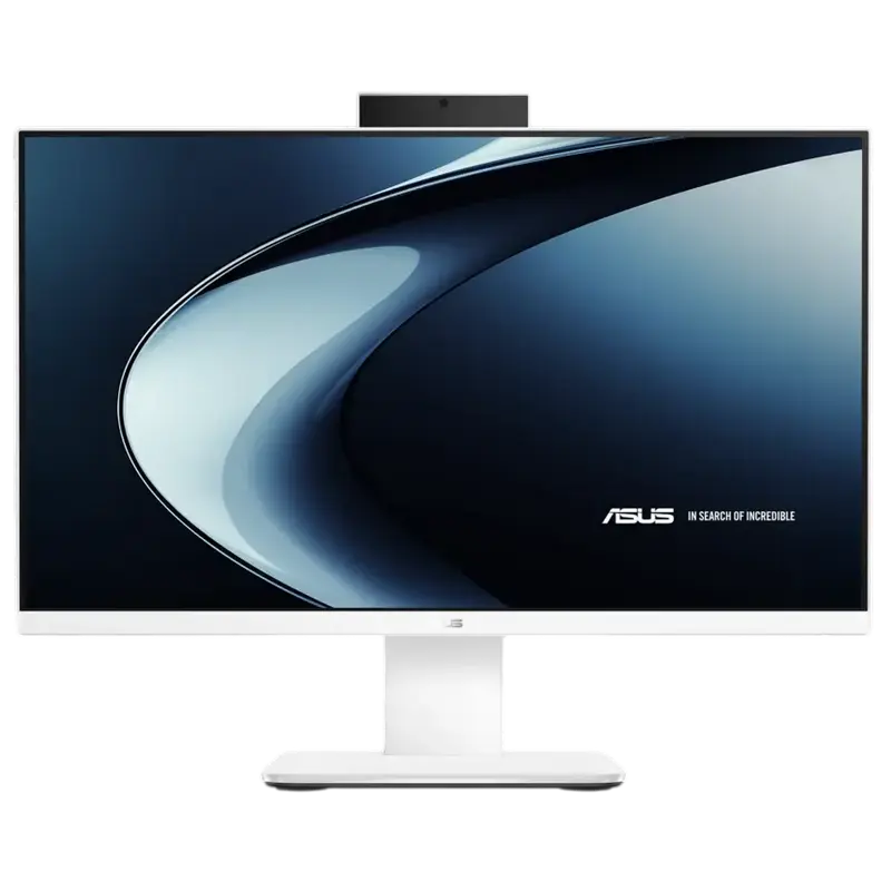 All-in-One Asus V470VAK 27" FHD Core 5 210H 16GB 512GB alb, vedere laterală