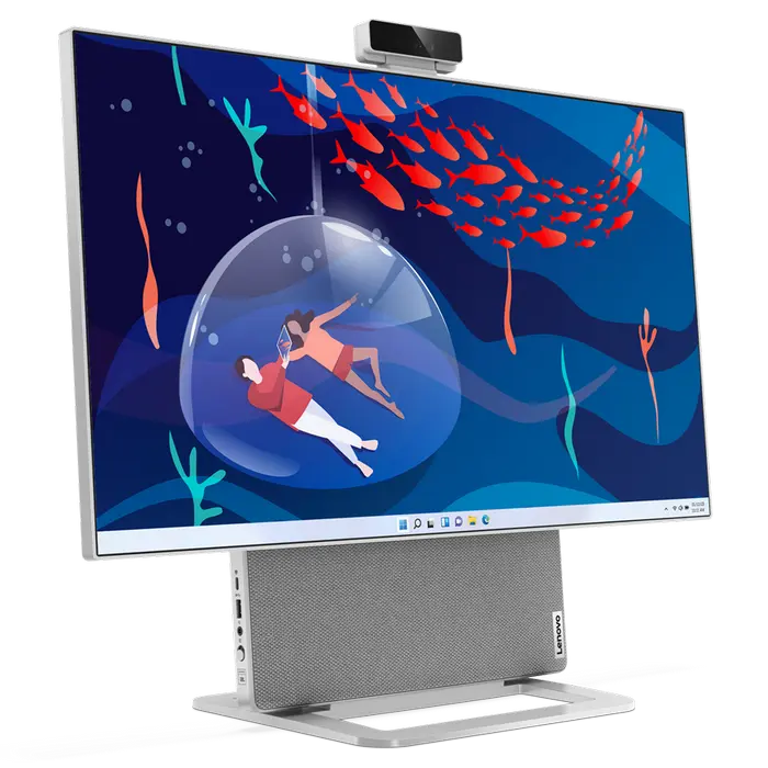 Lenovo Yoga 7 27APH8 All-in-One 27 inch QHD IPS Ryzen 7 8845HS 16GB 1TB SSD, vedere posterioară
