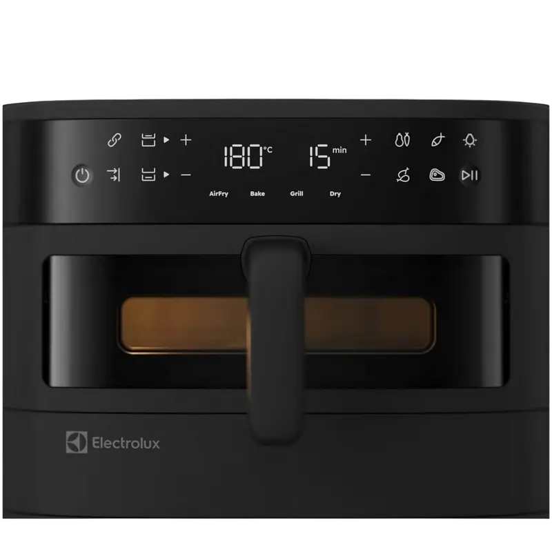 Friteuză cu aer cald Electrolux EAFD11B 11 L 2700 W, detaliu interfață