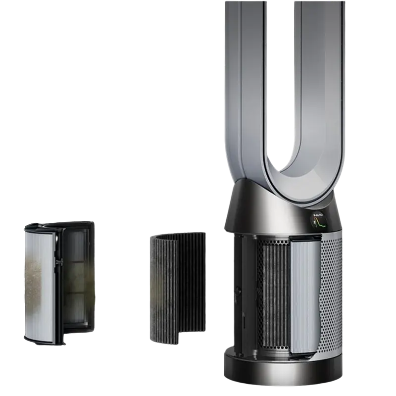 Purificator de aer Dyson TP10 Cool alb, detaliu interfață