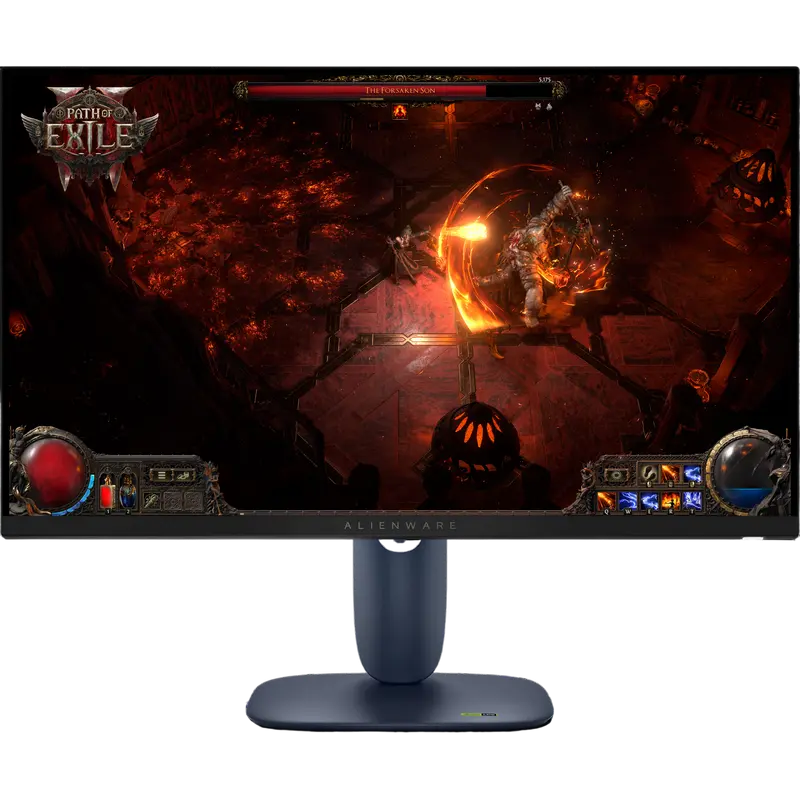 27" DELL Alenware AW2725DM,Black,IPS,2560x1440,180Hz,G-Sync+FreeSync,1msGTG,400cd,HDMI+DP+USB,Pivot