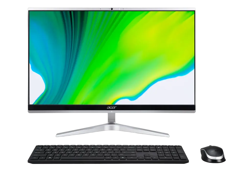 Acer Aspire C22-1650 All-in-One 21.5 inch FHD IPS Core i5-1135G7 8GB 256GB, vedere posterioară