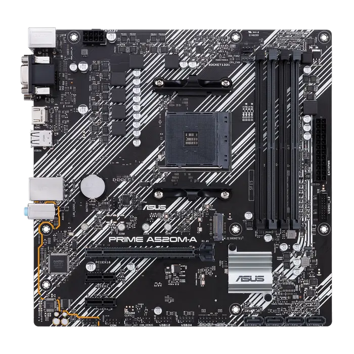 ASUS AM4 ASUS PRIME A520M-A mATX