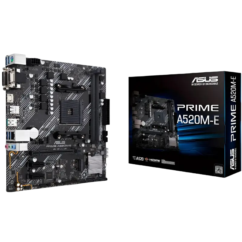 ASUS AM4 ASUS PRIME A520M-E mATX