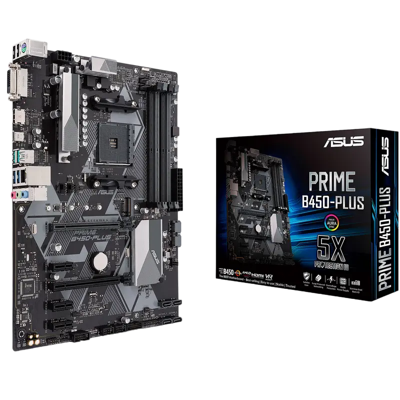 ASUS AM4 ASUS PRIME B450-PLUS ATX