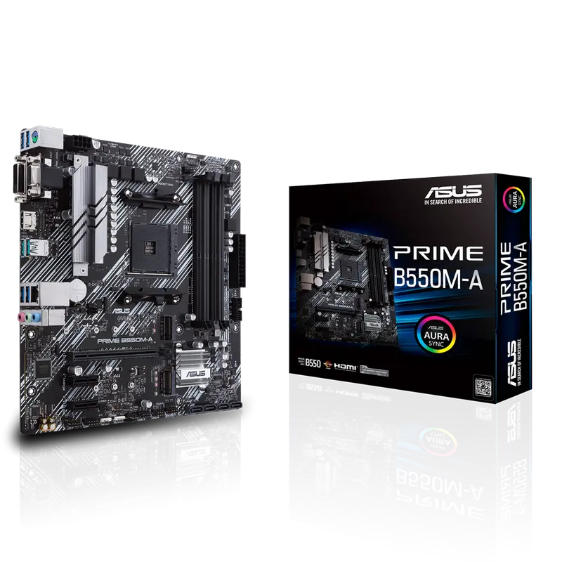 ASUS AM4 ASUS PRIME B550M-A mATX
