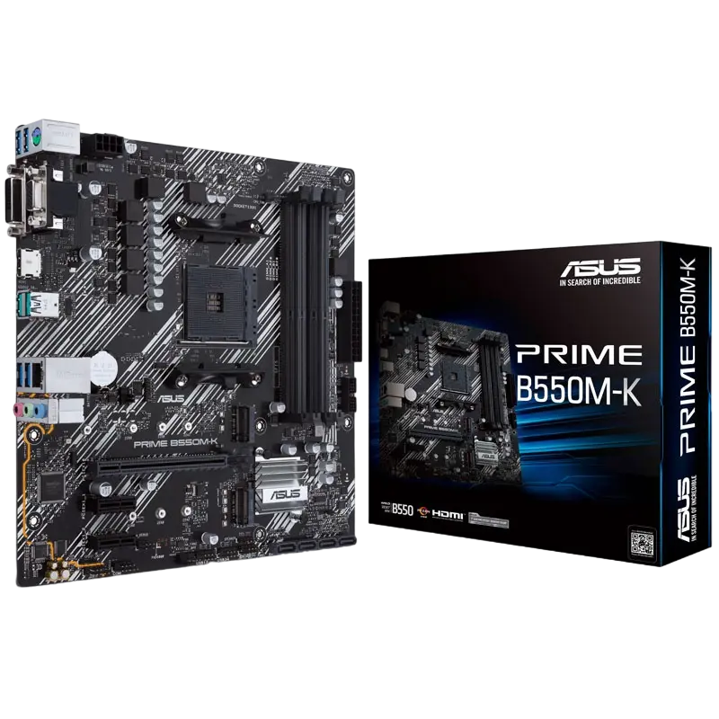 ASUS AM4 ASUS PRIME B550M-K mATX