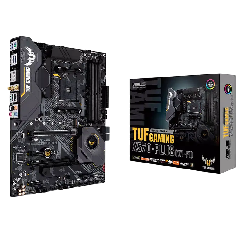 ASUS AM4 ASUS TUF GAMING X570-PLUS (WI-FI) ATX