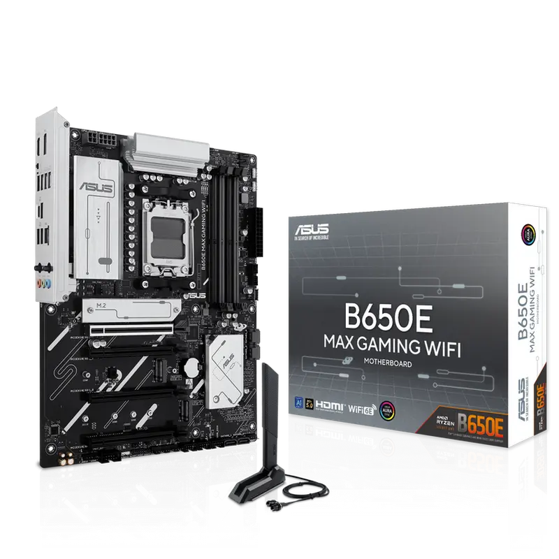ASUS AM5 ASUS B650E MAX GAMING WIFI ATX