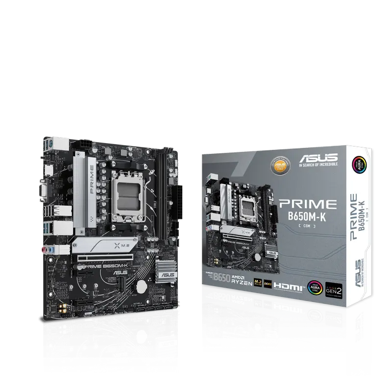ASUS AM5 ASUS PRIME B650M-K mATX
