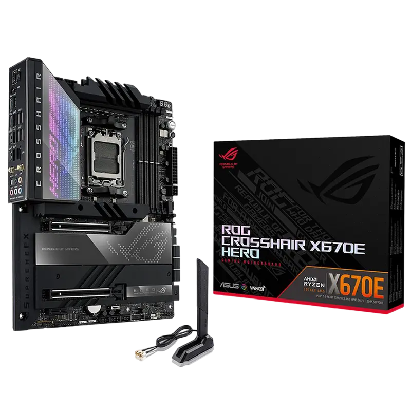 ASUS AM5 ASUS ROG CROSSHAIR X670E HERO, ATX
