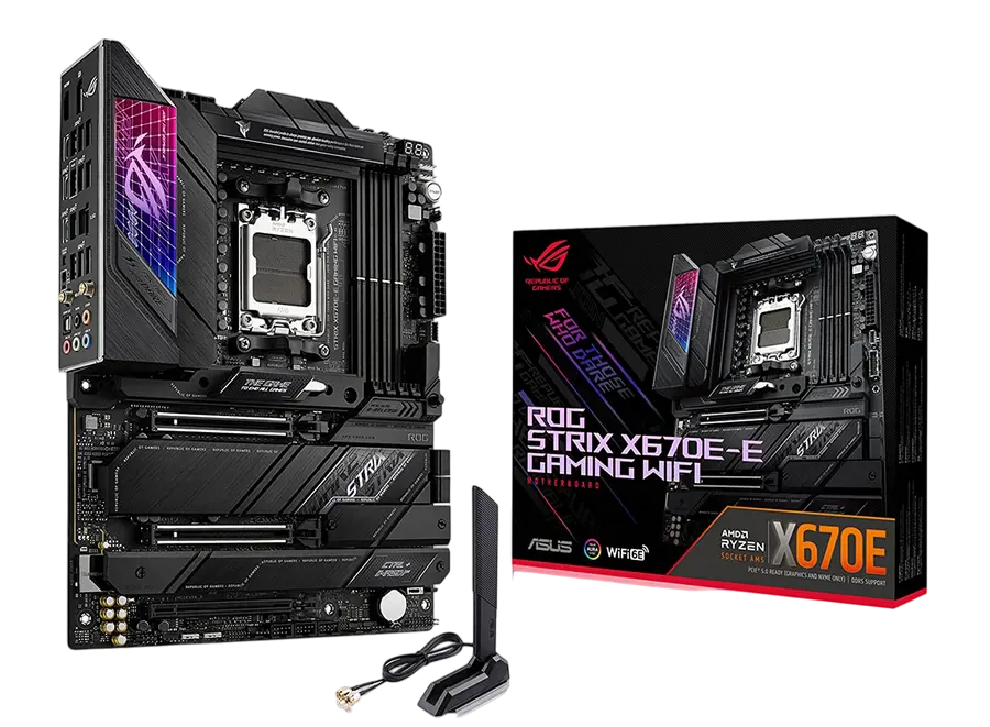 ASUS AM5 ASUS ROG STRIX X670E-E GAMING WIFI, ATX