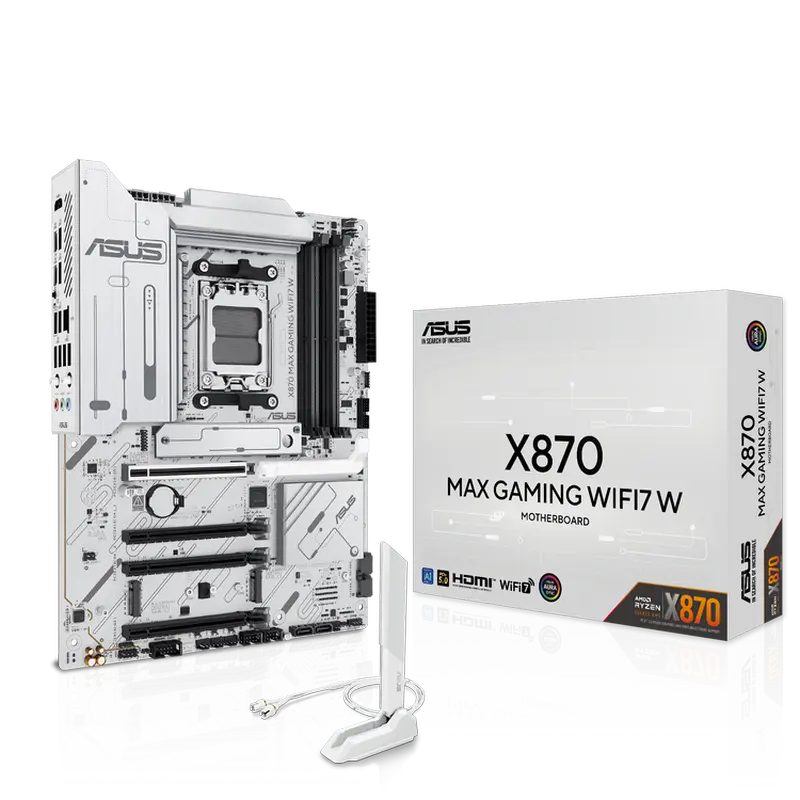 ASUS AM5 ASUS X870 MAX GAMING WIFI7 W ATX