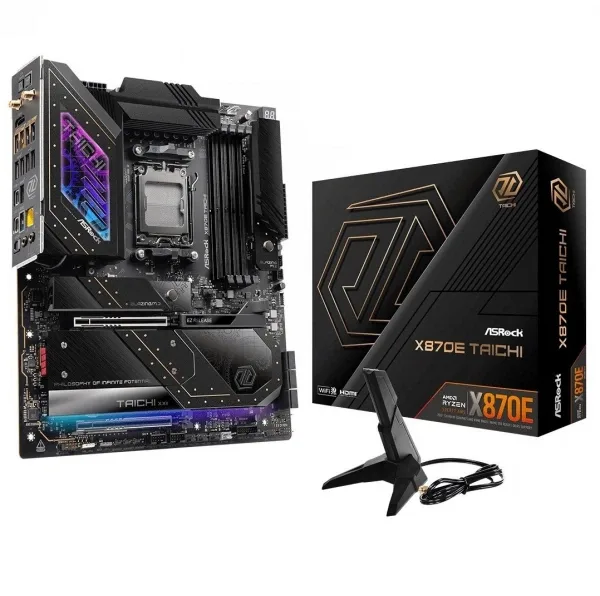 ASRock am5 x870e Taichi, x870e, 4xDDR5